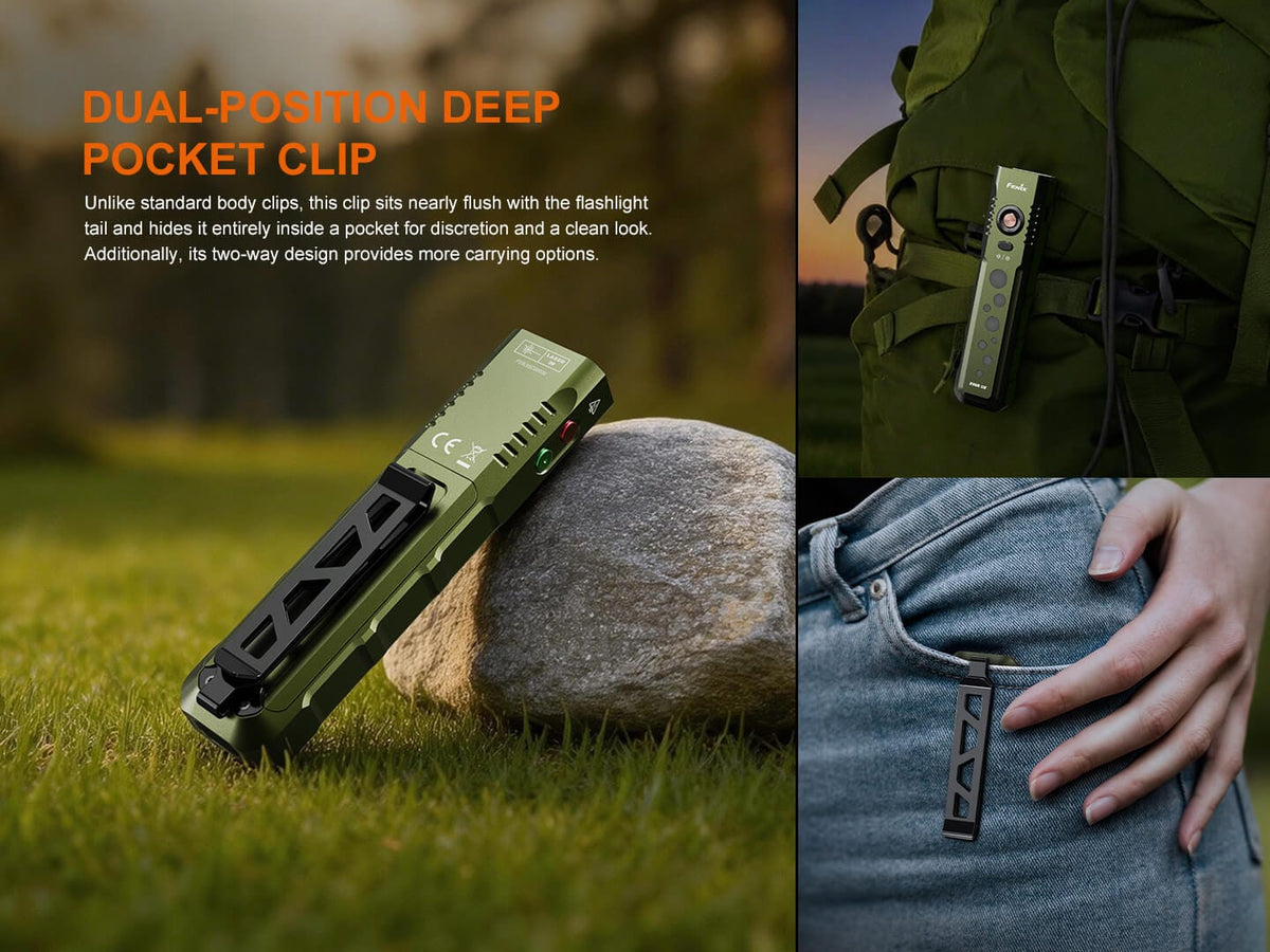 Fenix E08R UE Multi-Light EDC Flashlight With Red Light & Green Laser – photo 16 of 31