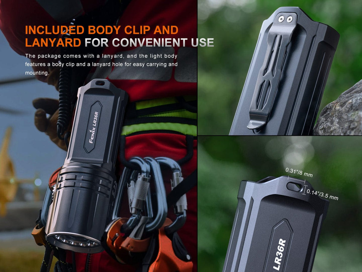 Fenix LR36R White Laser Searching Flashlight – photo 12 of 23