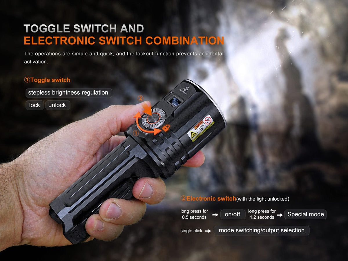 Fenix LR36R White Laser Searching Flashlight – photo 7 of 23