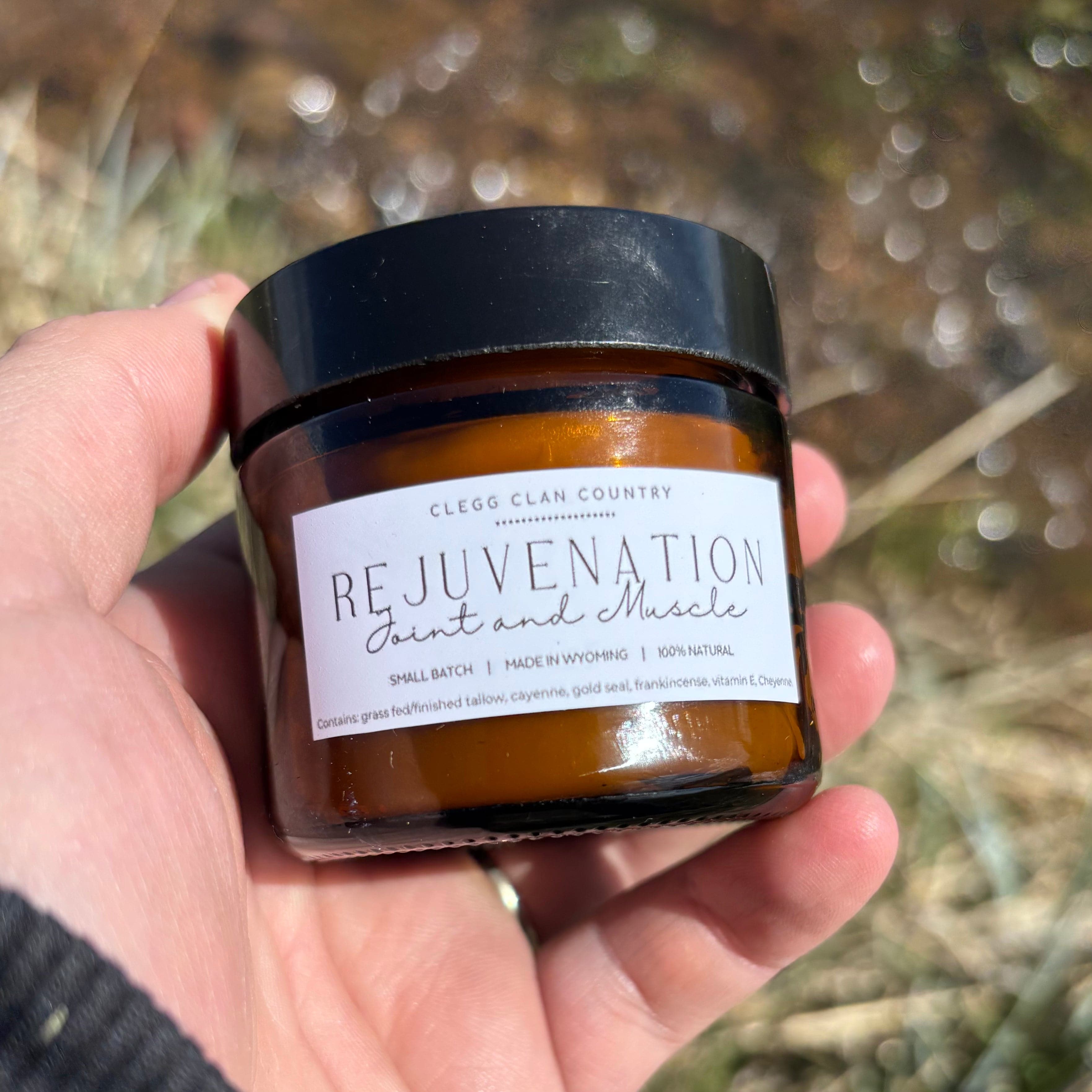 Rejuvenation Joint & Muscle Cream - Beck Ranch – ZeroHedge Store