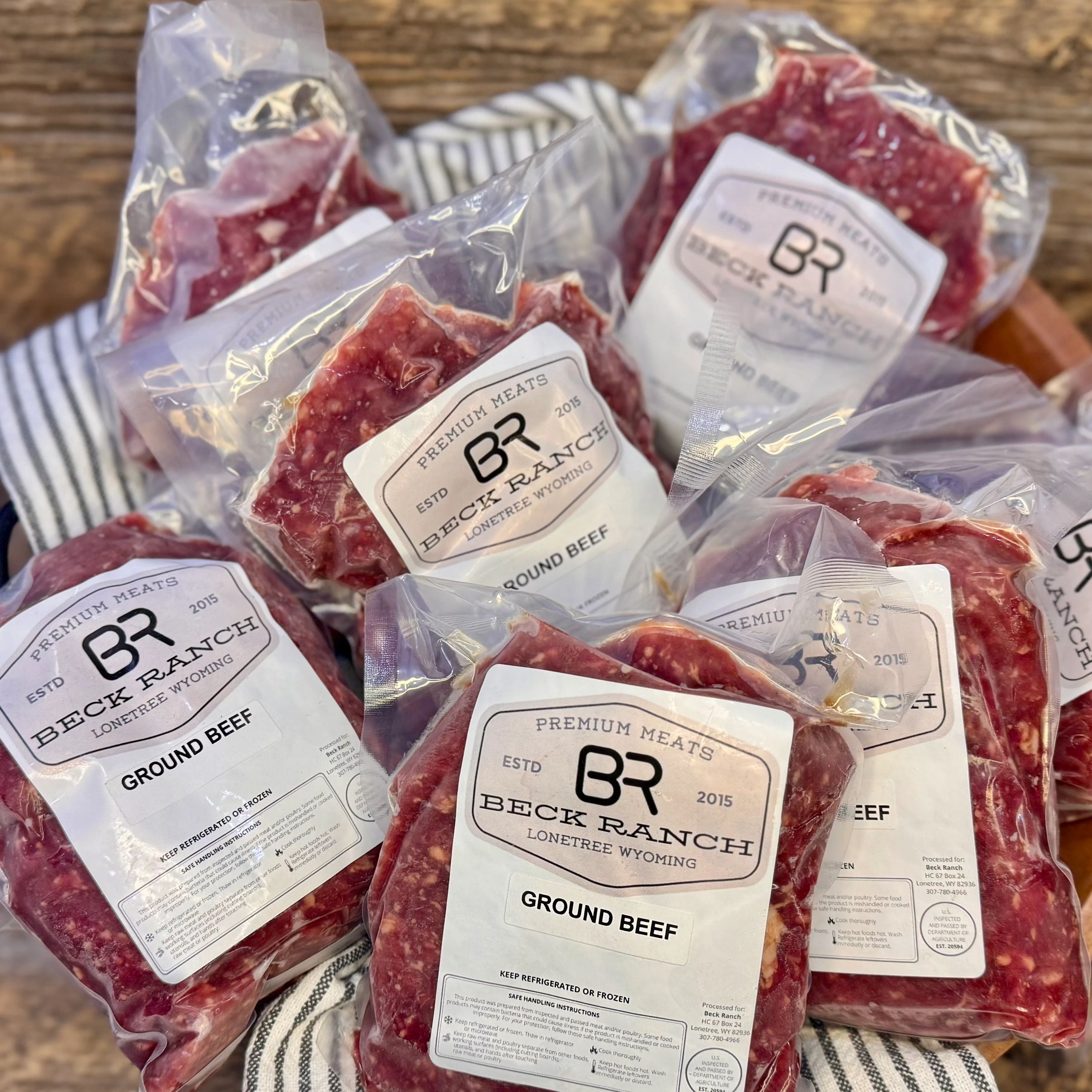 Beck's Grass-Fed Ground Beef Bundle