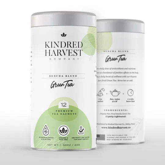 Microplastic-Free Green Tea (Sencha Blend)