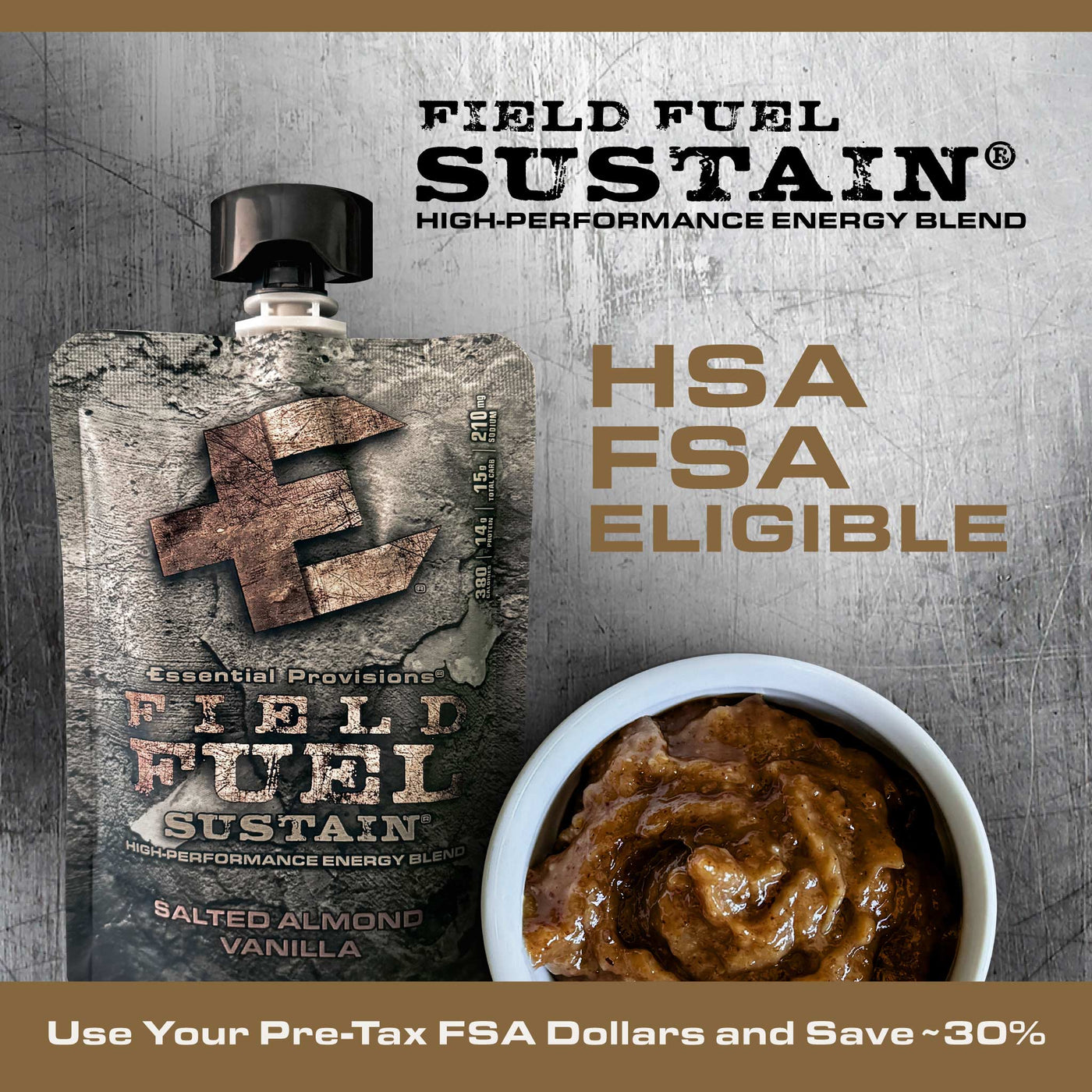 Sustain Energy Blend - Salted Almond Vanilla