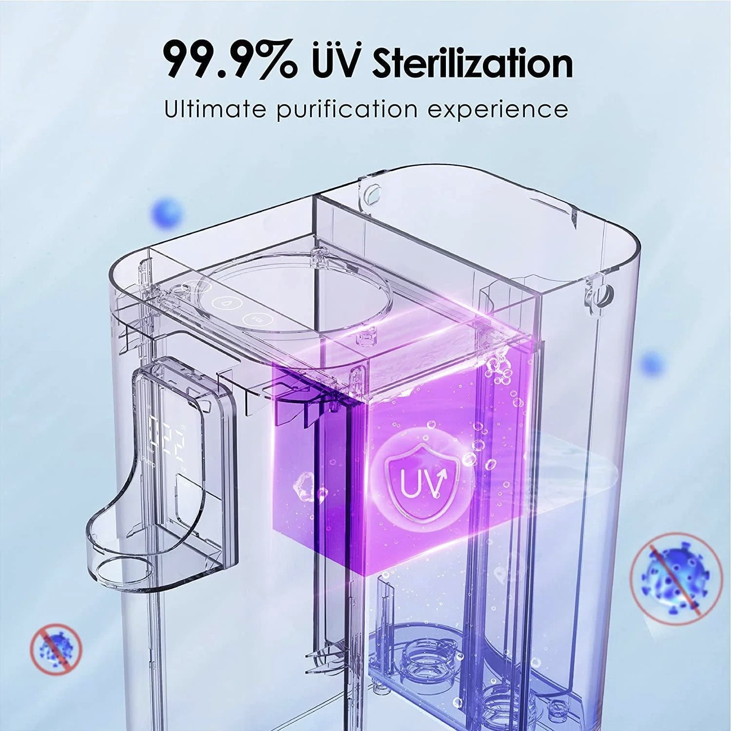 6-Stage Countertop RO Water Filter With UV Sterilization