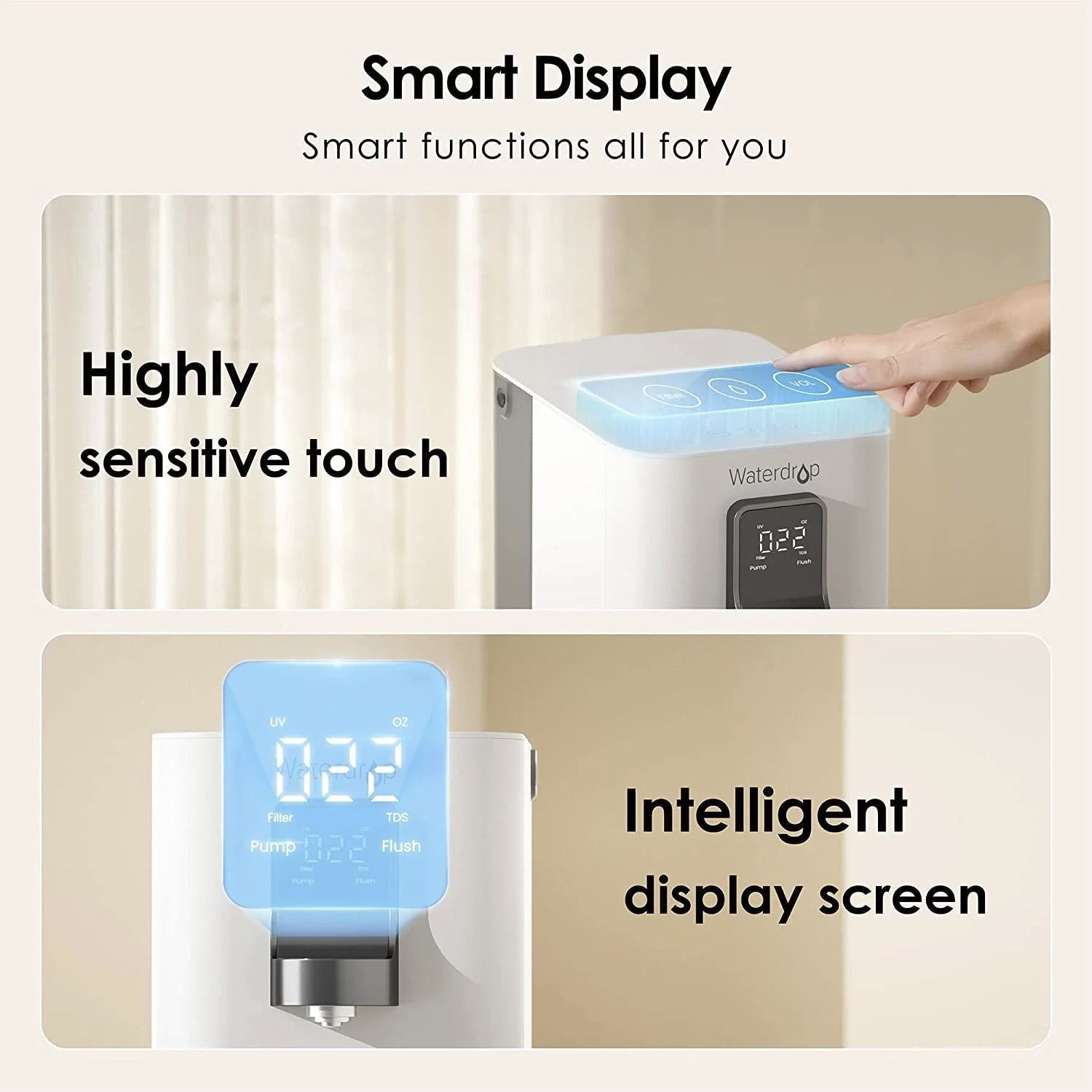 6-Stage Countertop RO Water Filter With UV Sterilization