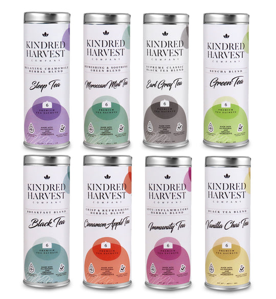 Sample Box -  6-Sachet Sample Tins