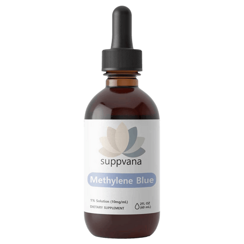 Suppvana Methylene Blue Liquid 1% (600mg, 2oz)