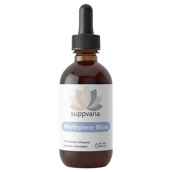 Suppvana Methylene Blue Liquid 1% (600mg, 2oz)
