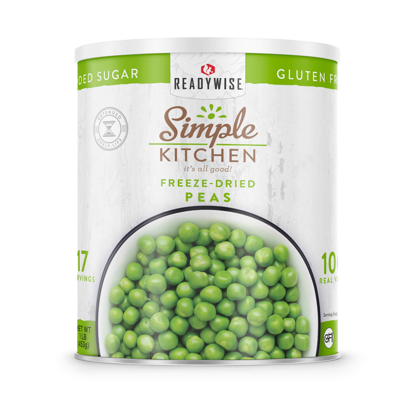 Peas – Freeze-Dried #10 Can – 17 Servings