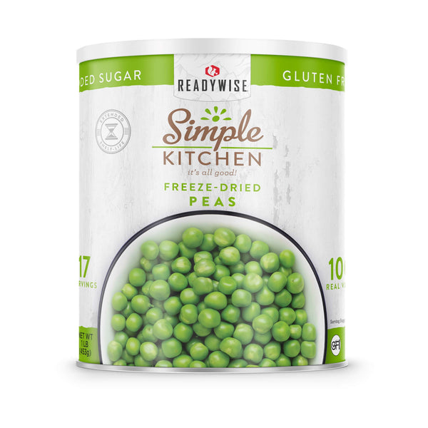 Peas – Freeze-Dried #10 Can – 17 Servings