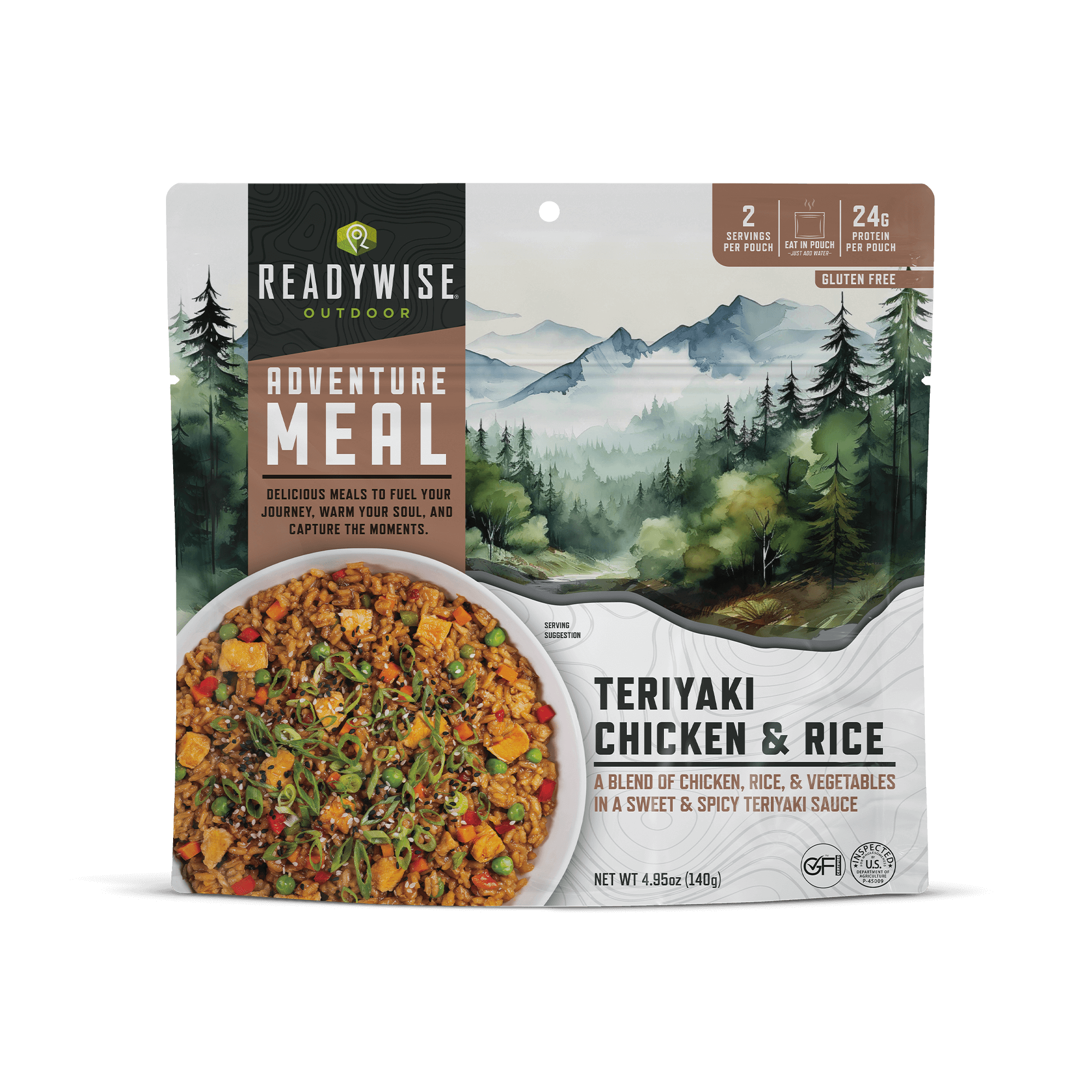 Teriyaki Chicken and Rice Casual Camper – 6 Pack