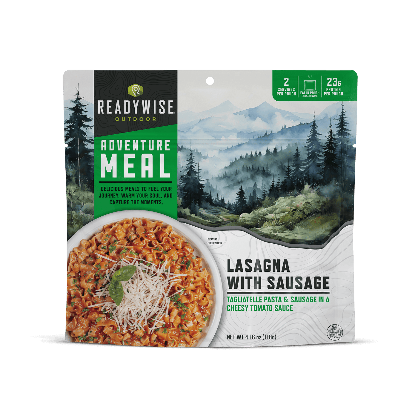 Lasagna with Sausage Casual Camper – 6 Pack