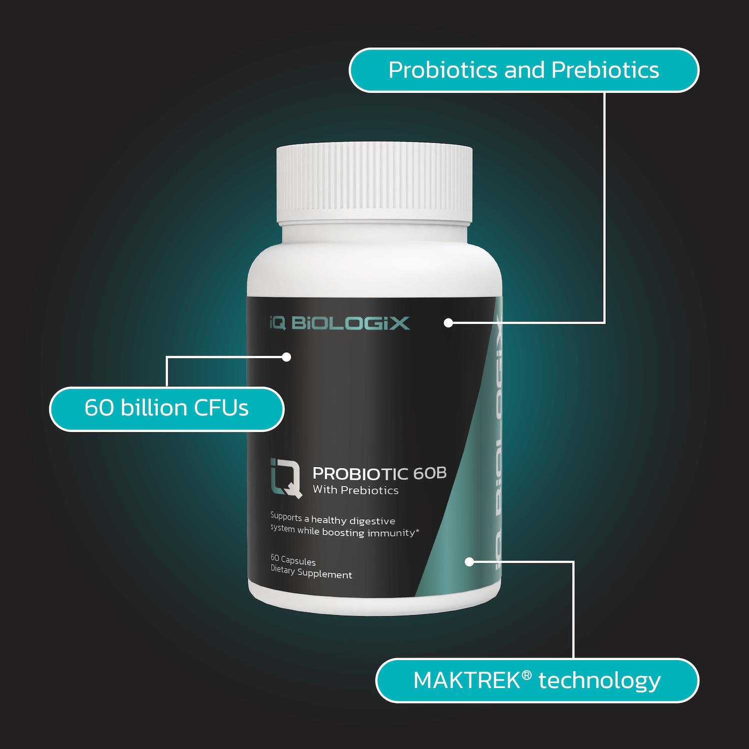 Probiotic 60B With Prebiotic