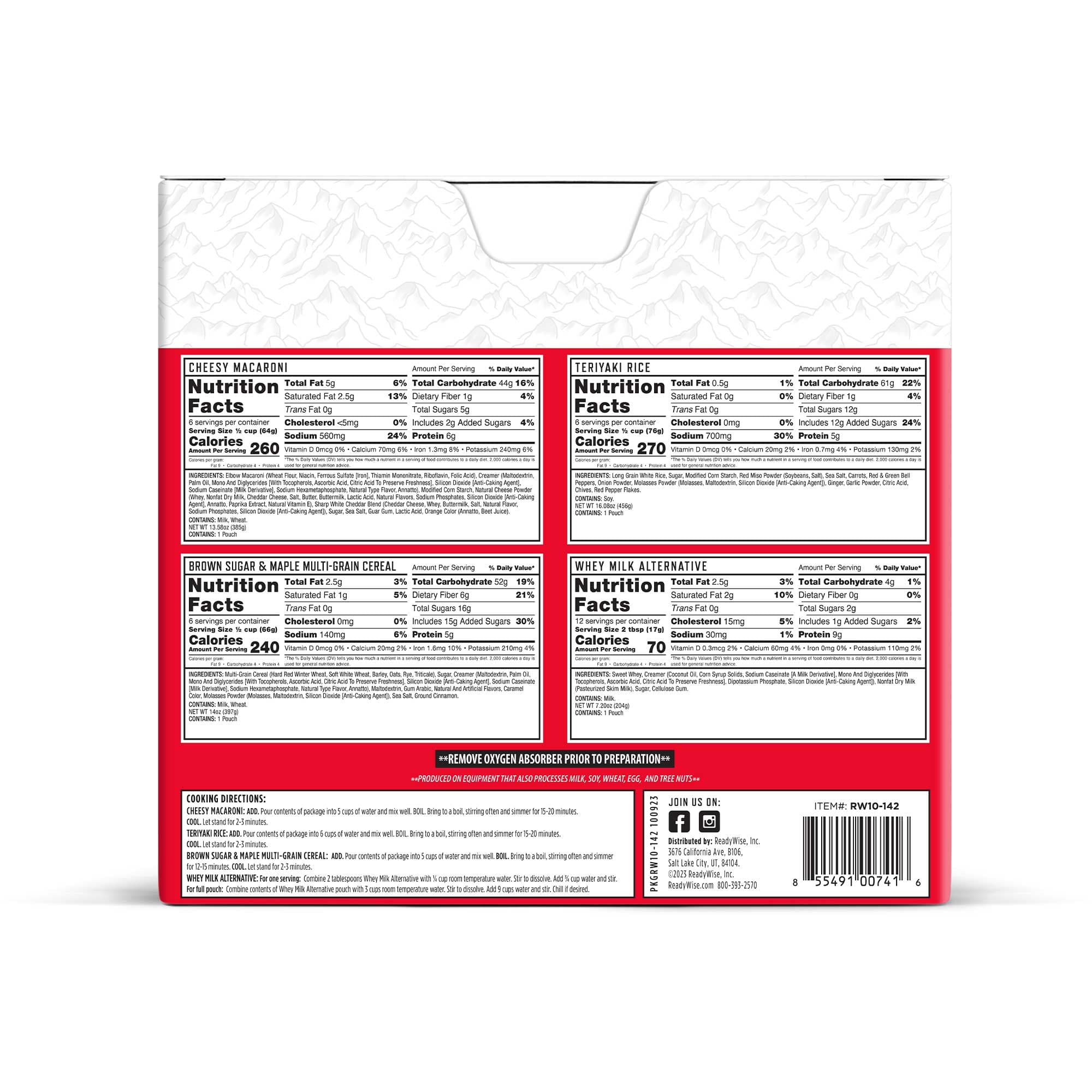 72 Hour Food Kit