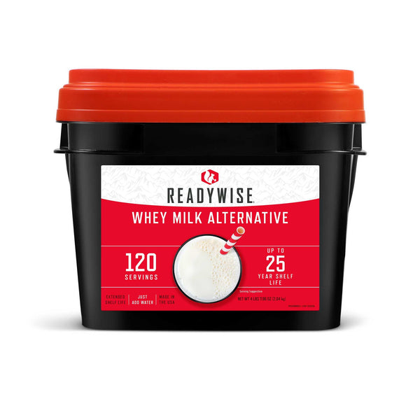 120 Servings Emergency Whey Milk Alternative