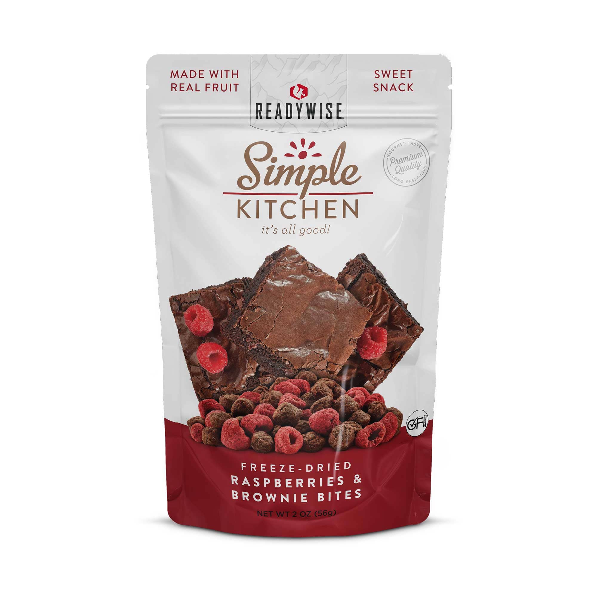 Raspberries & Brownie Bites – 6 Pack