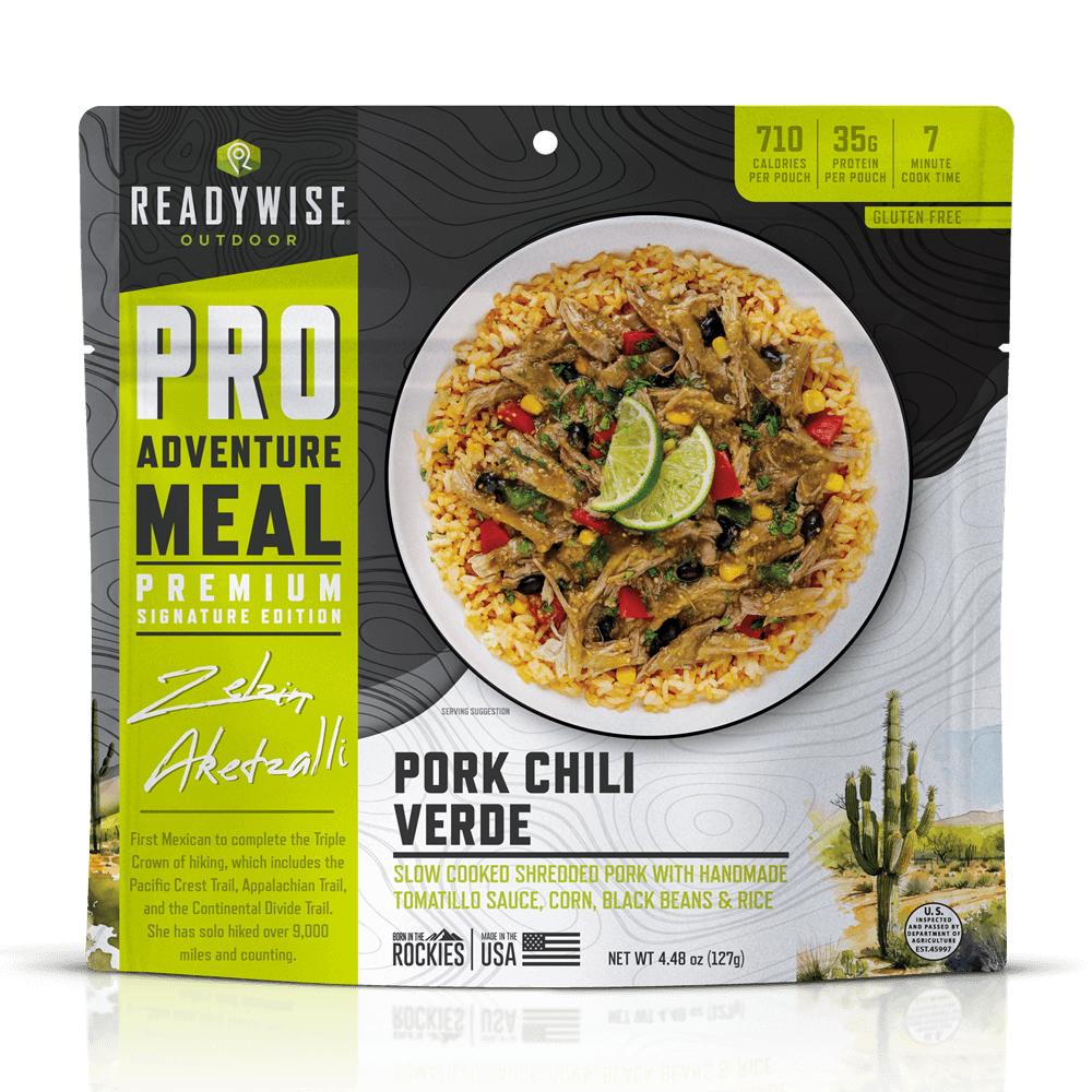 Traditional Pork Chili Verde – Pro Adventure Meal – 6 Pack