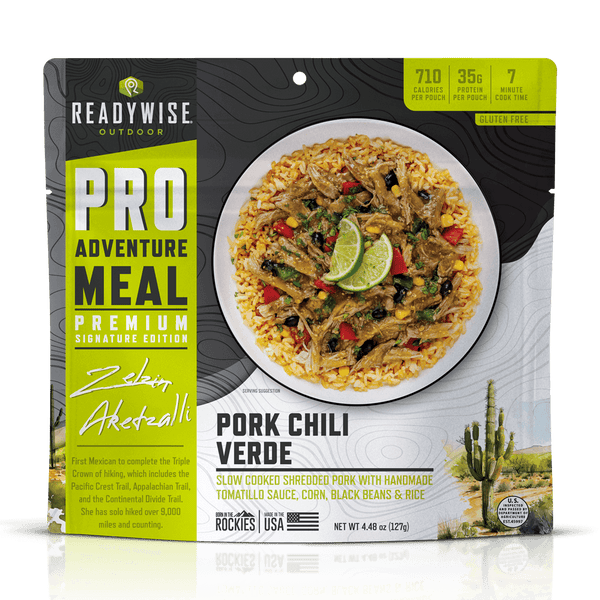 Traditional Pork Chili Verde – Pro Adventure Meal – 6 Pack