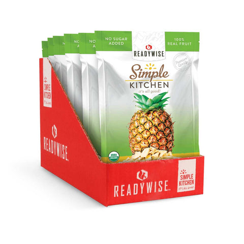 Organic Freeze-Dried Pineapples – 6 Pack