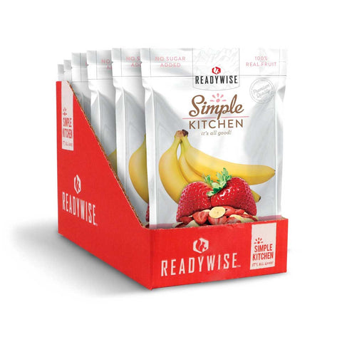 Freeze-Dried Strawberries & Bananas – 6 Pack