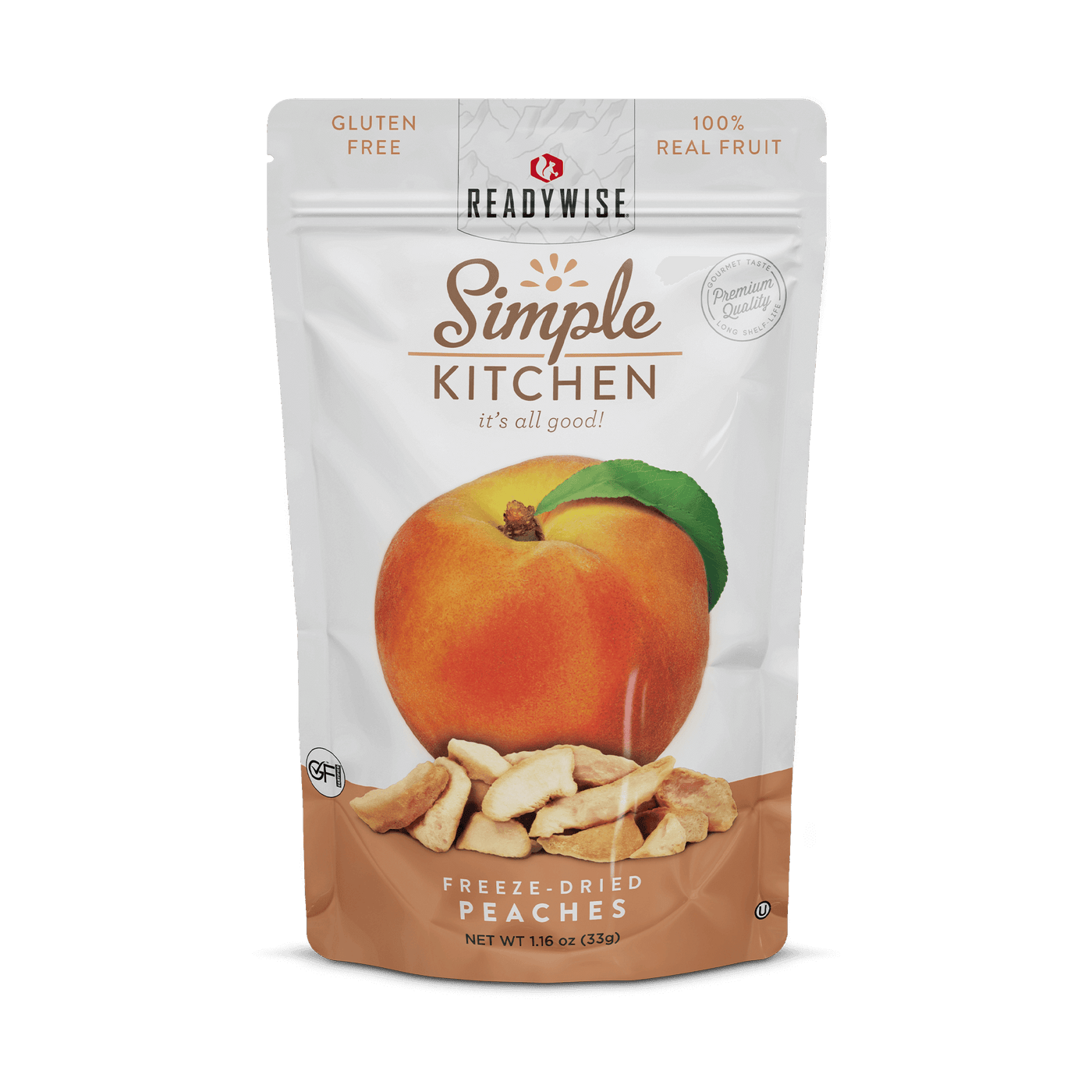 Freeze-Dried Peaches – 6 Pack