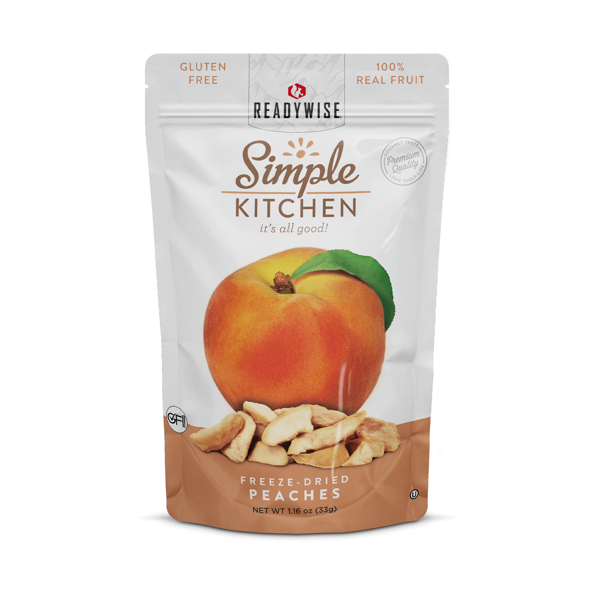 Freeze-Dried Peaches – 6 Pack