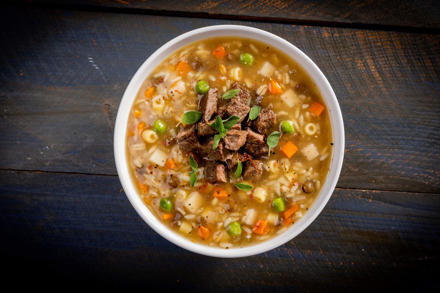 Vegetable Beef Soup Mix (Beef Flavored) – 6-Count Case