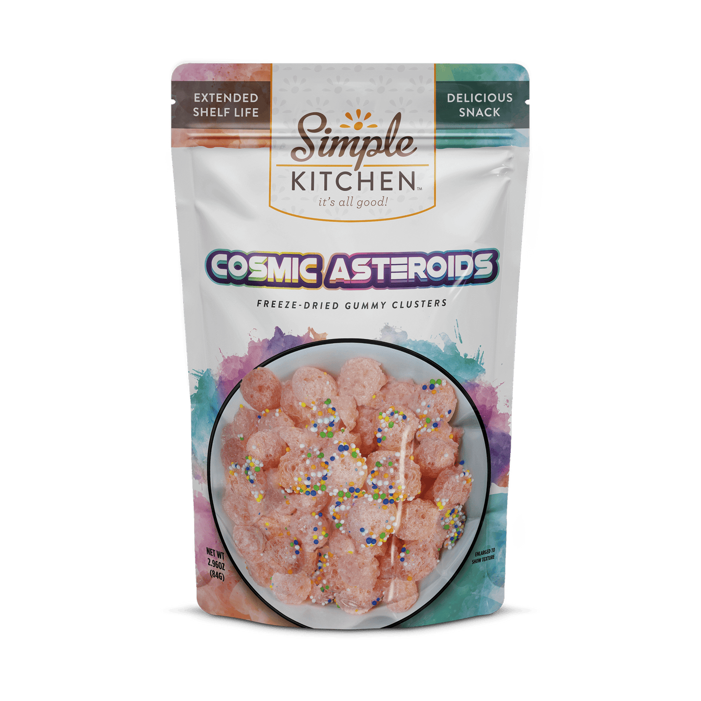Cosmic Asteroids – Freeze-Dried Gummy Clusters – 6 Pack