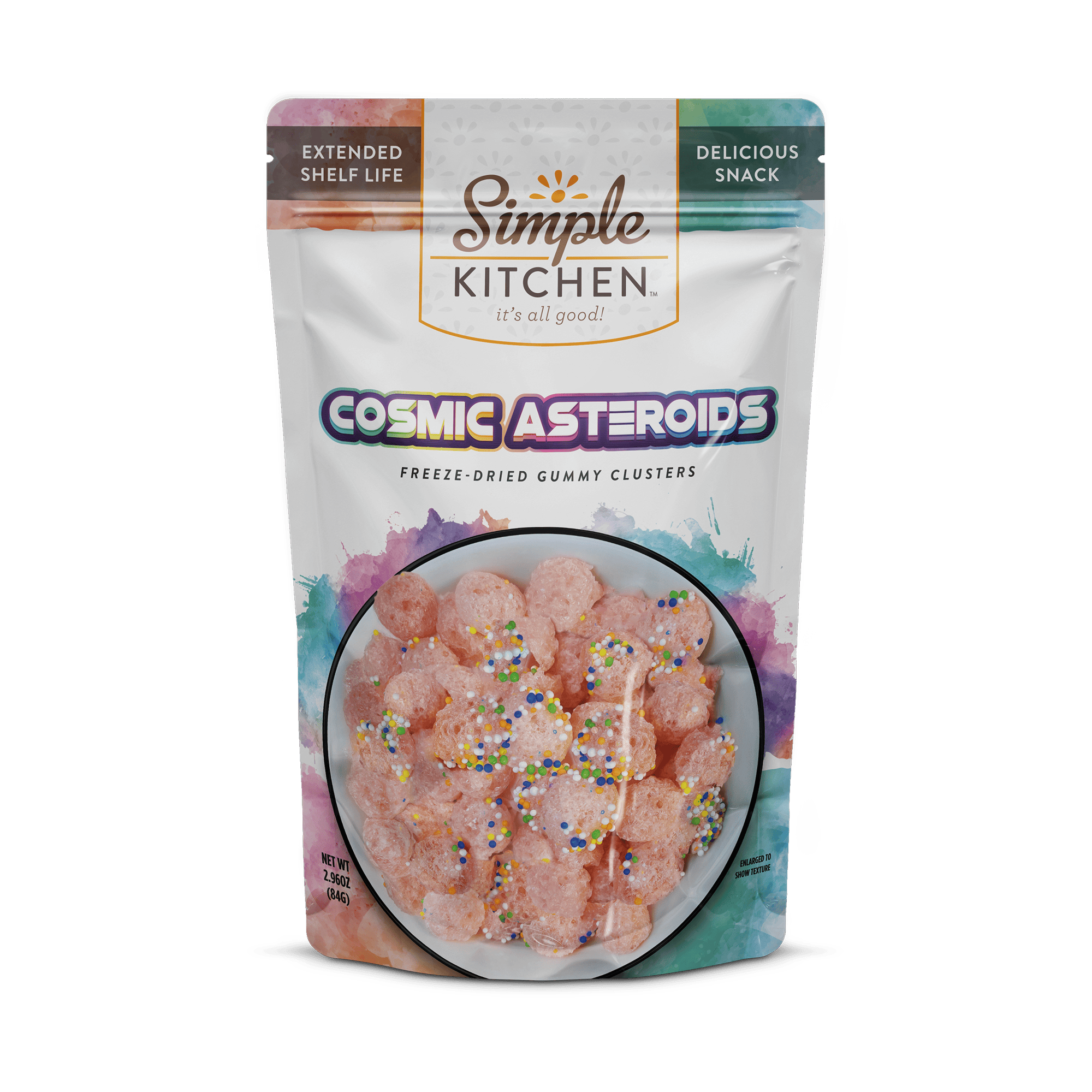 Cosmic Asteroids – Freeze-Dried Gummy Clusters – 6 Pack