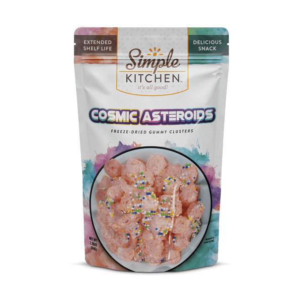 Cosmic Asteroids – Freeze-Dried Gummy Clusters – 6 Pack