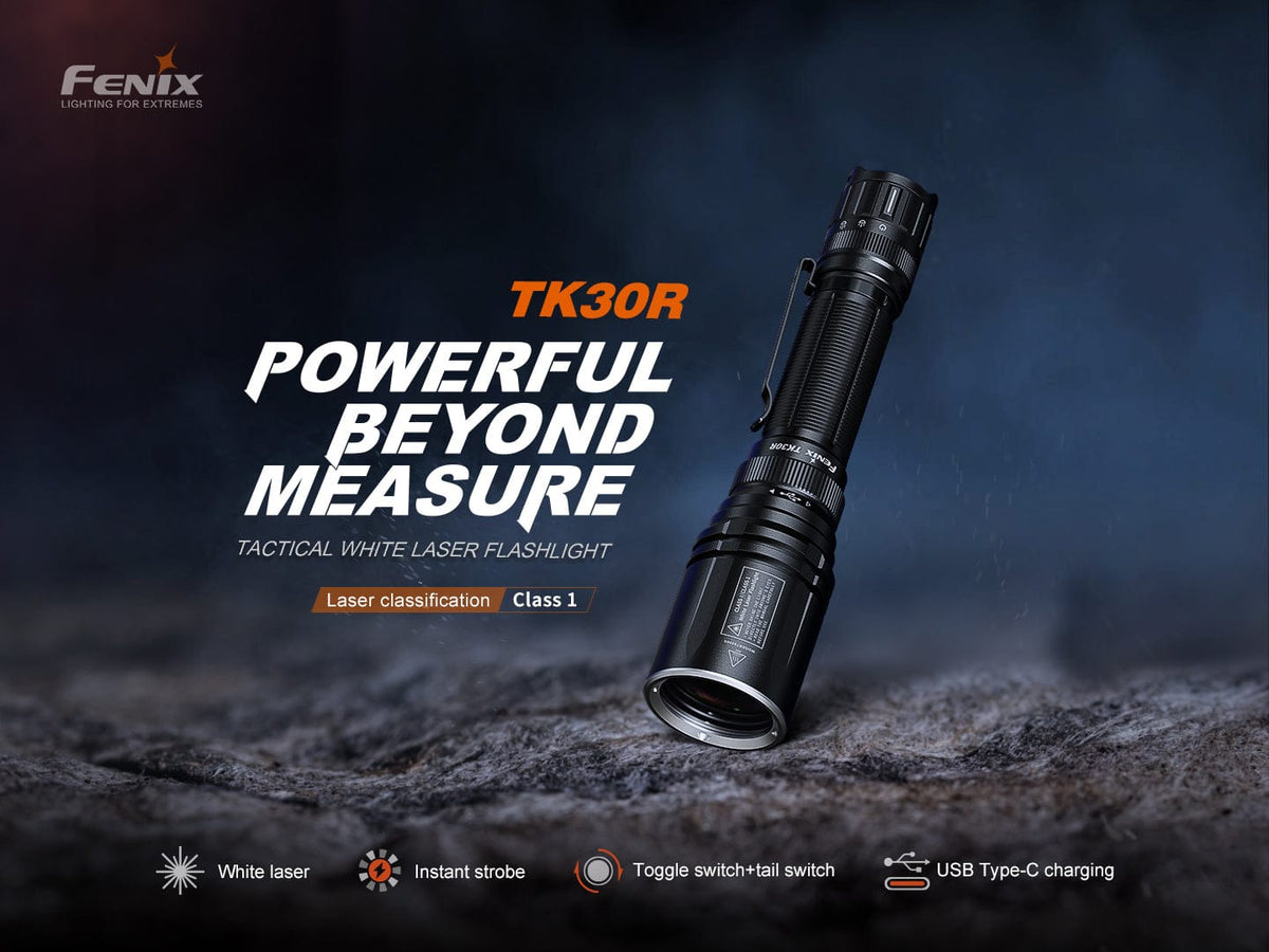 Fenix TK30R Tactical White Laser Rechargeable Flashlight – photo 3 of 20