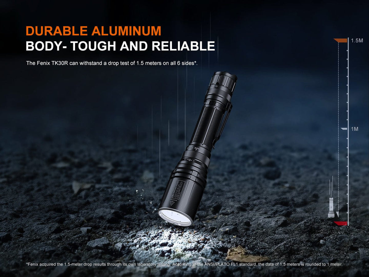 Fenix TK30R Tactical White Laser Rechargeable Flashlight – photo 5 of 20