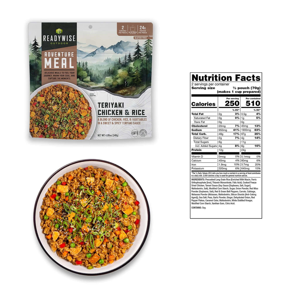 Outdoor Adventure Hunting Bucket nutrition facts