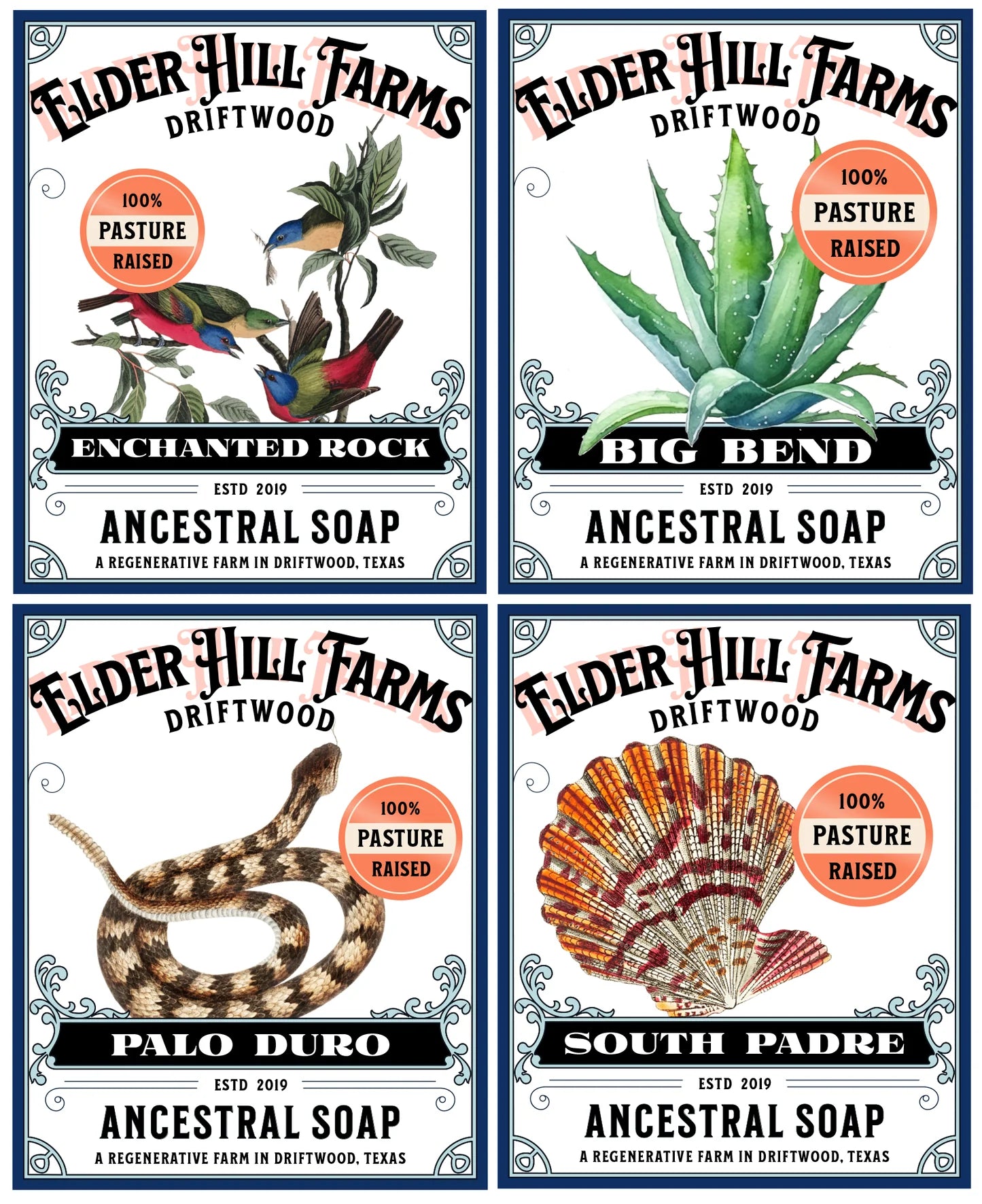 Texas Parks Ancestral Soap Box Set