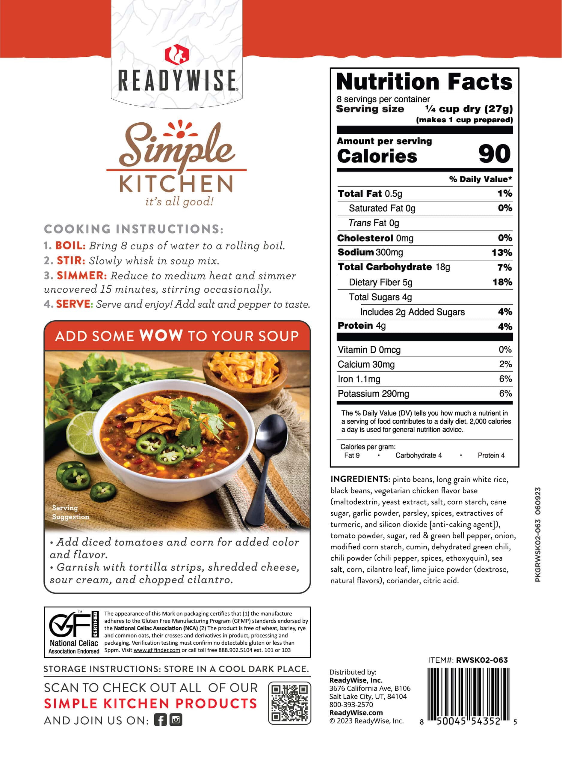 Tortilla Soup Mix – 6-Count Case