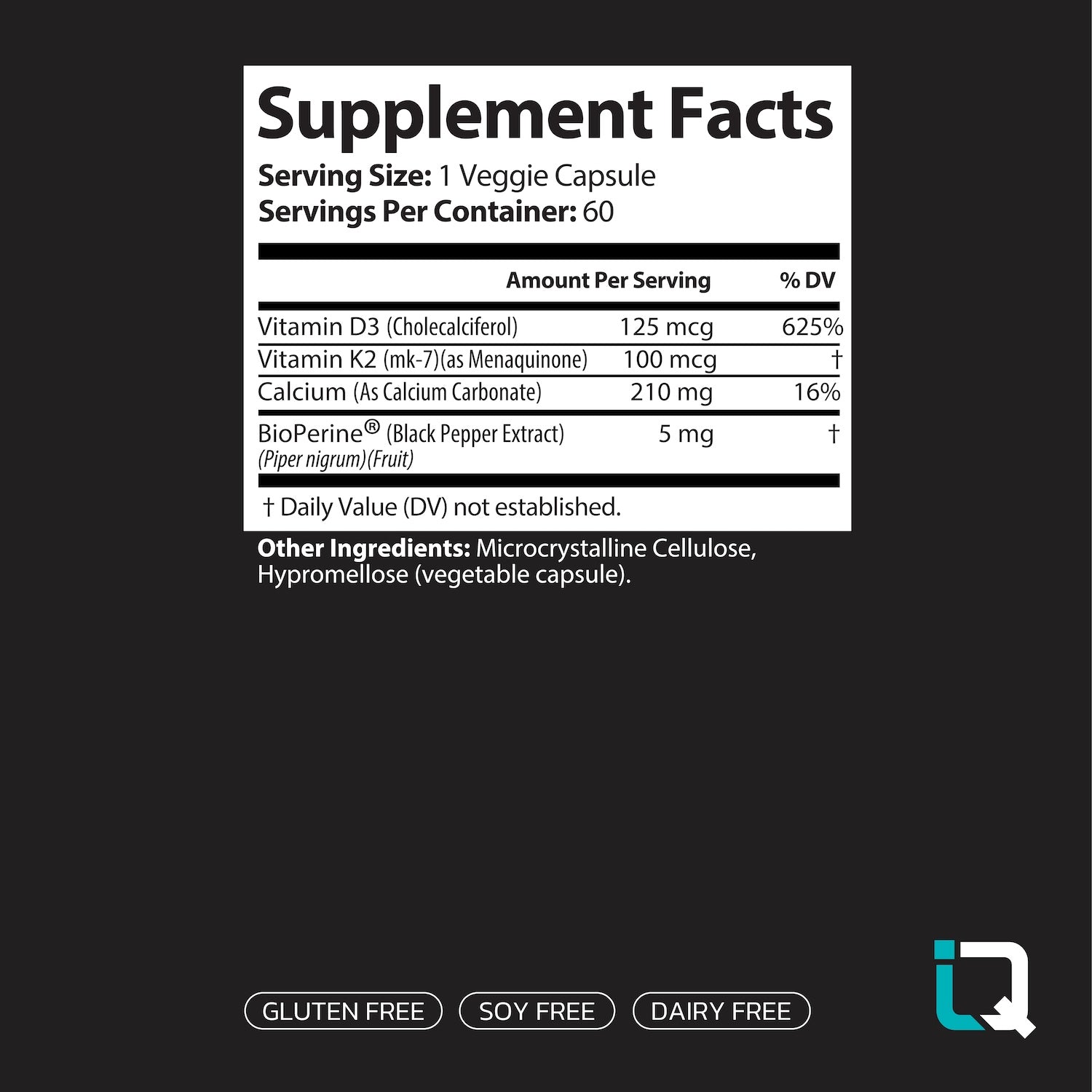 Vitamin K2/D3 (Plus Calcium)