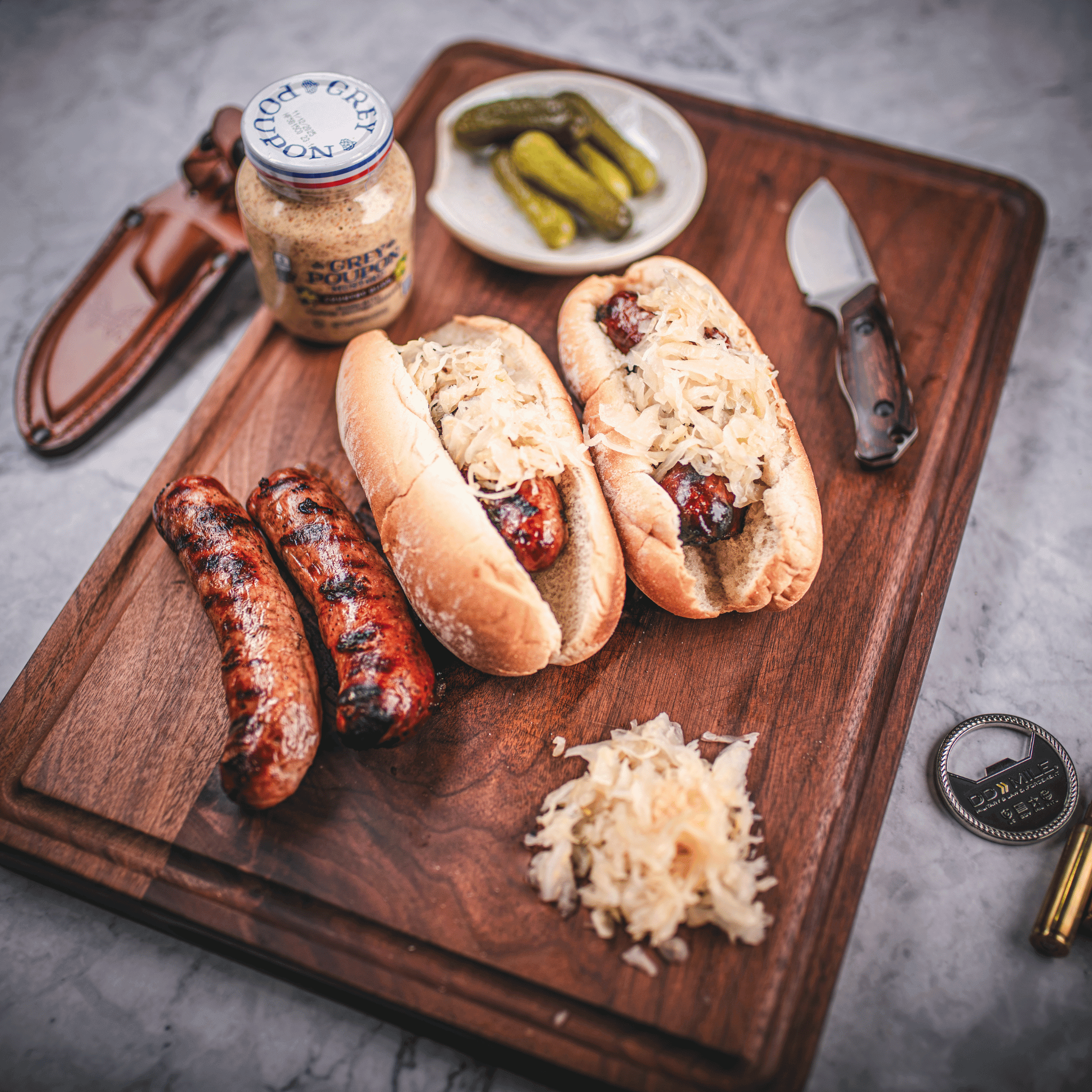 Wagyu Bacon Cheeseburger Brats Box