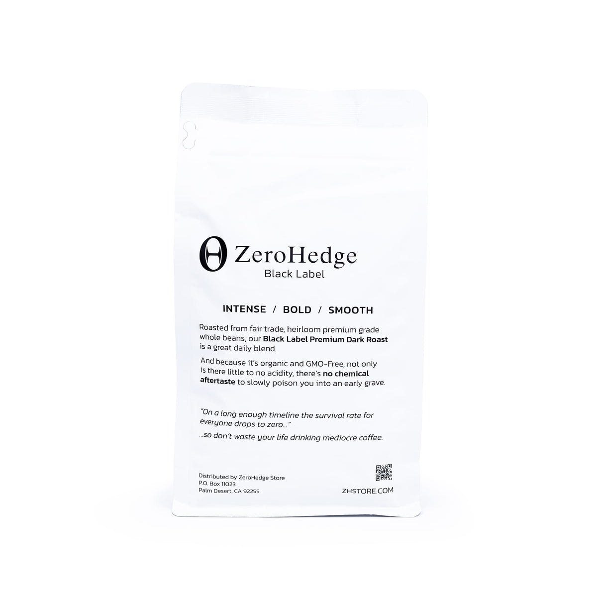 ZeroHedge Coffee - Dark Roast
