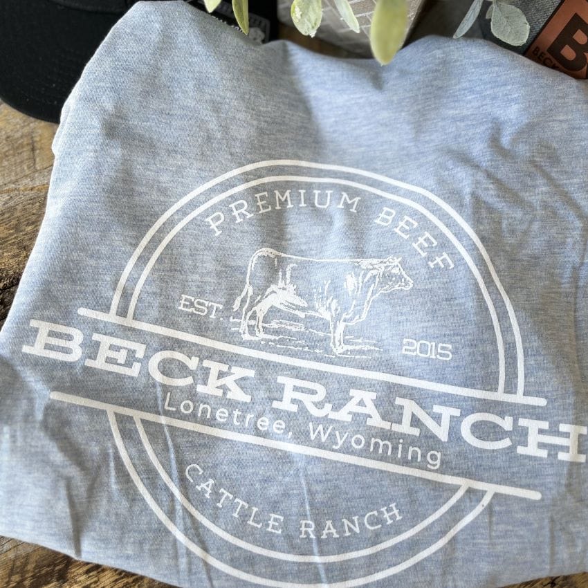 Beck Ranch Beef Logo T-Shirt