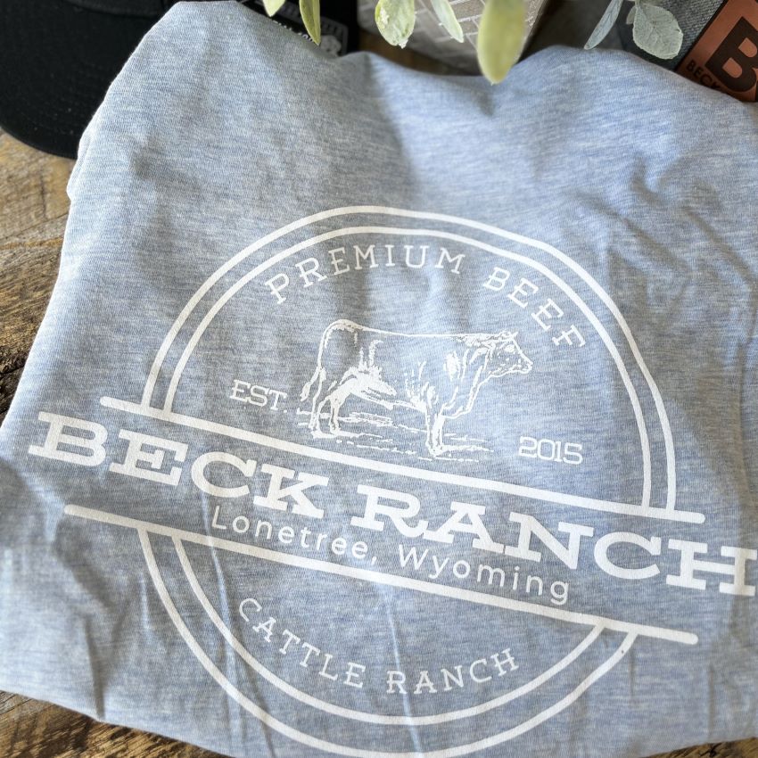 Beck Ranch "Beef"  Logo T-Shirt