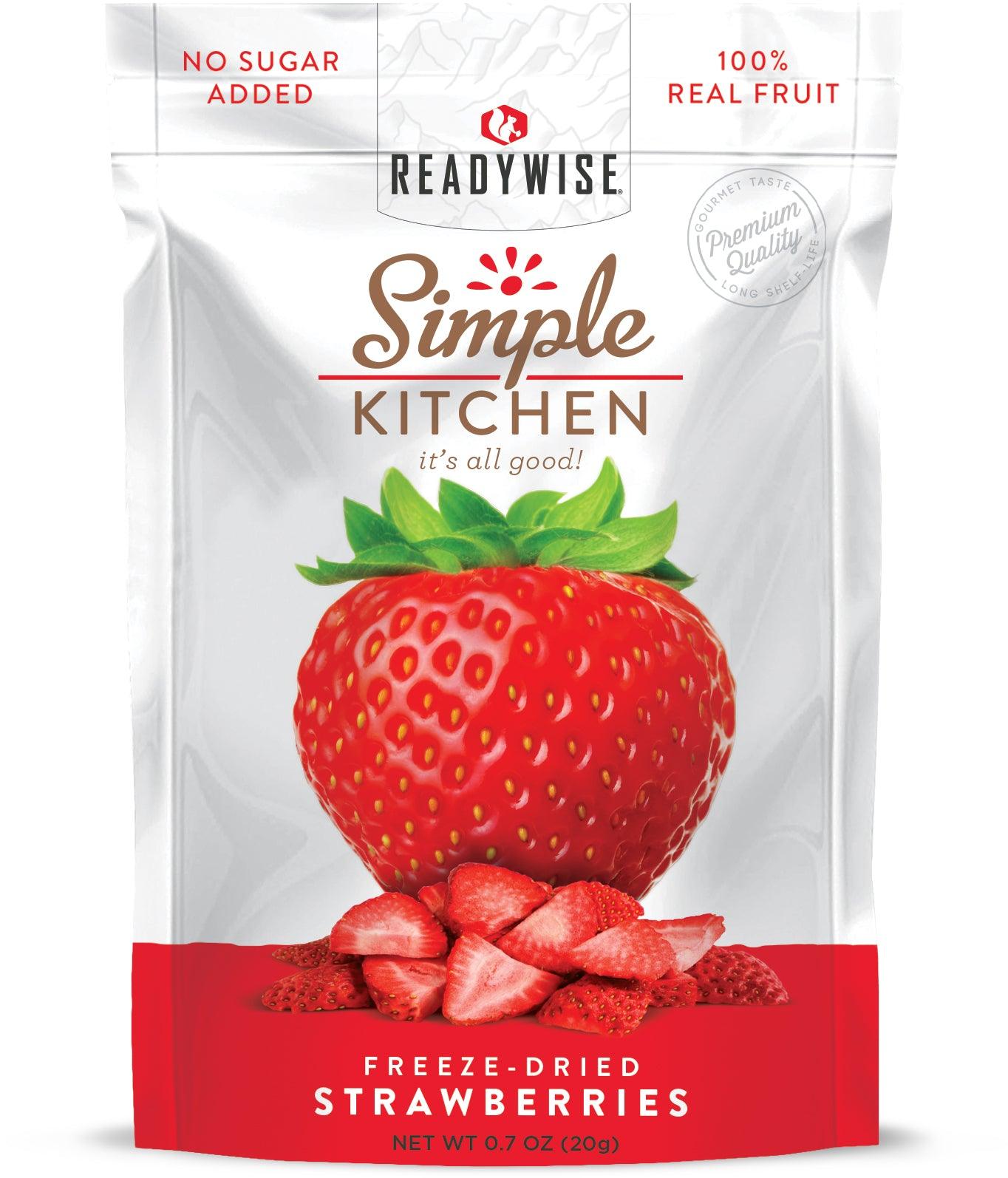 Freeze-Dried Strawberries – 6 Pack