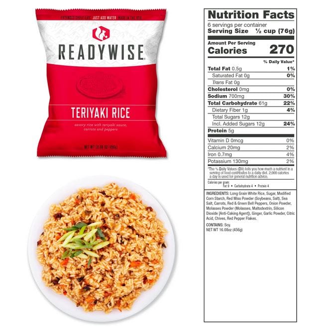 7-Day Emergency Food Supply Ready Grab Bag