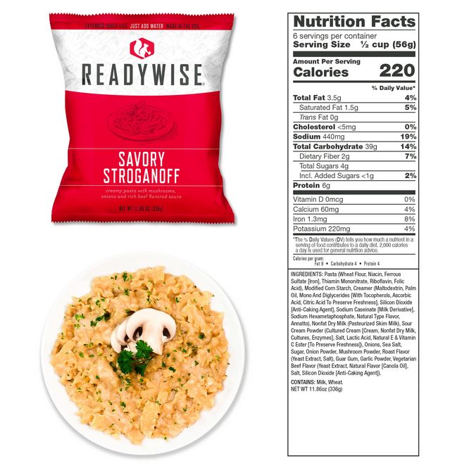 7-Day Emergency Food Supply Ready Grab Bag