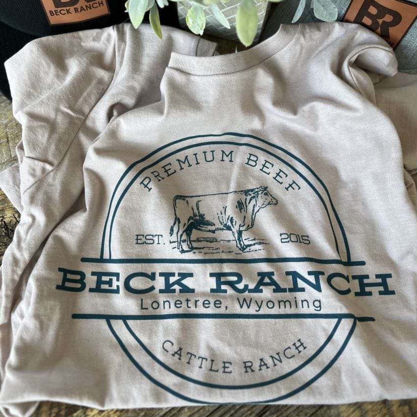 Beck Ranch Beef Logo T-Shirt