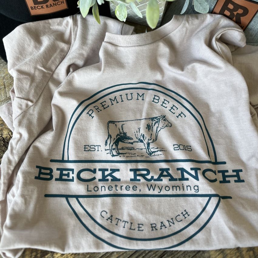 Beck Ranch "Beef"  Logo T-Shirt