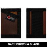 DARK BROWN & BLACK