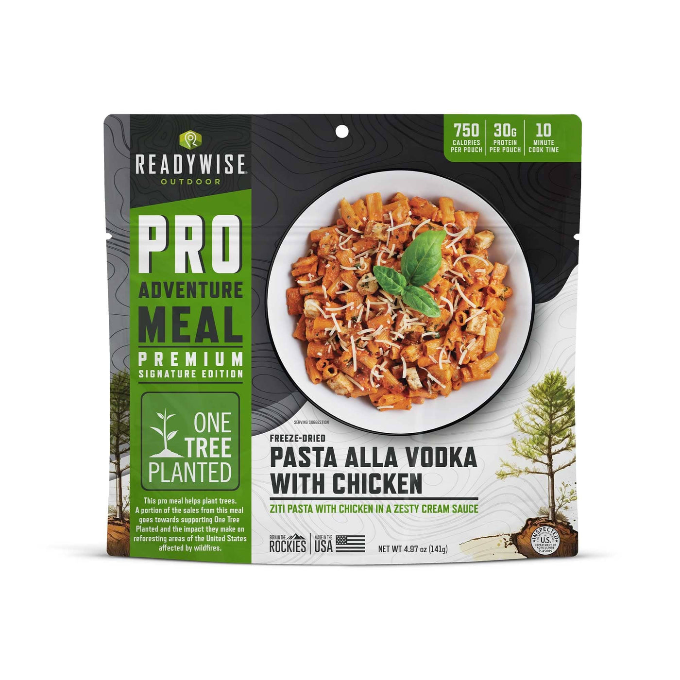 Pasta Alla Vodka with Chicken – Pro Adventure Meal – 6 Pack