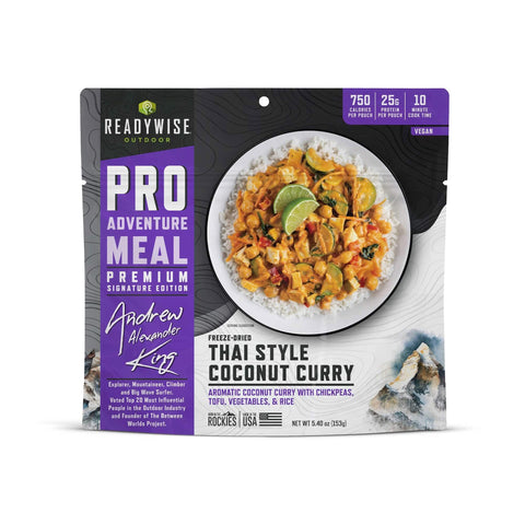 Thai Coconut Curry – Pro Adventure Meal – 6 Pack