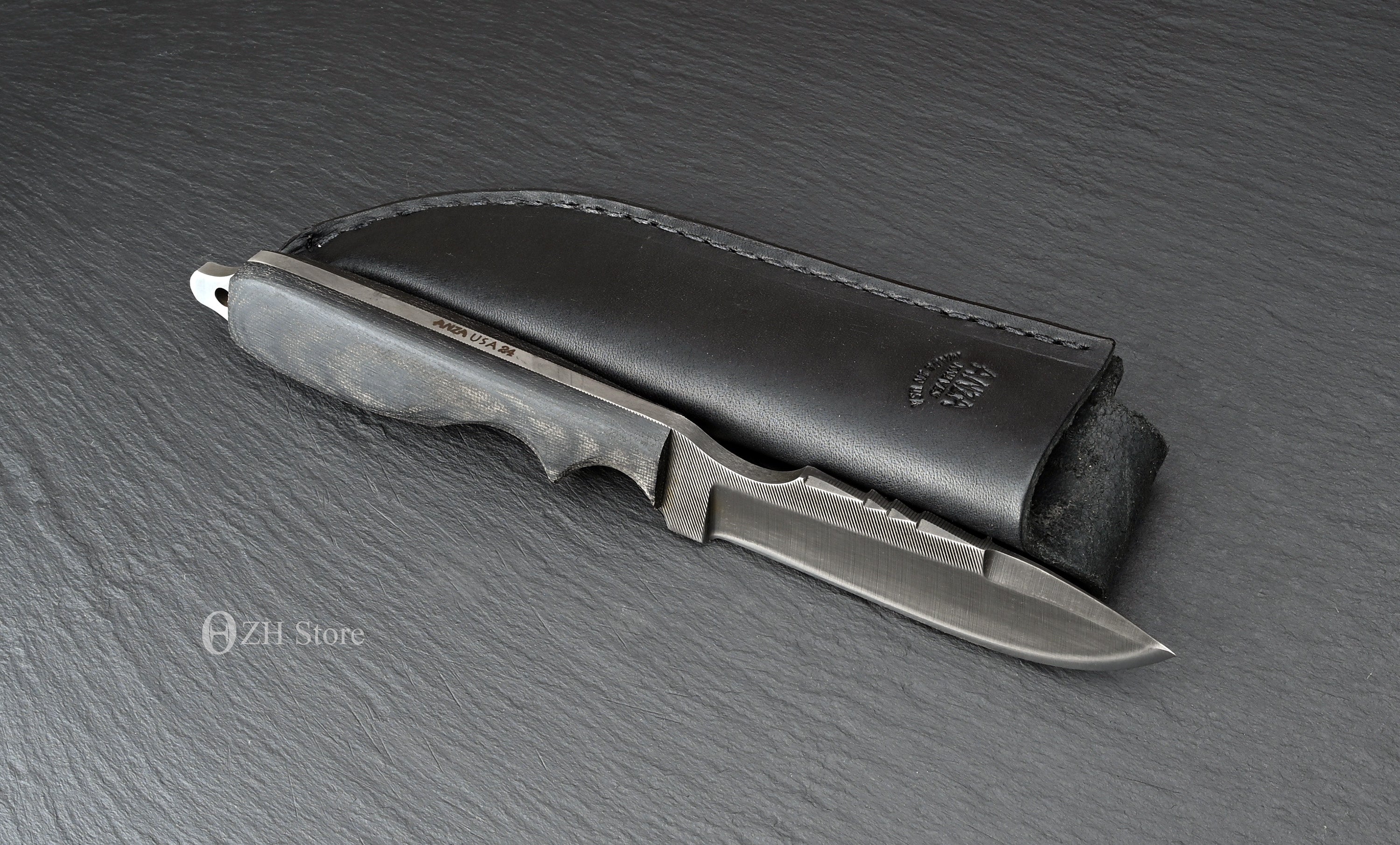 SWAT Micarta Blued