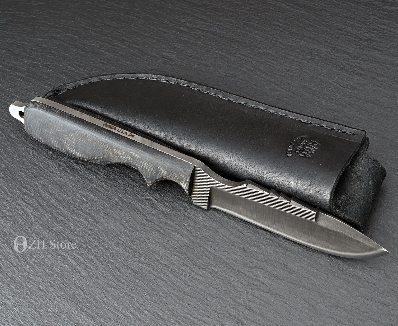 SWAT Micarta Blued